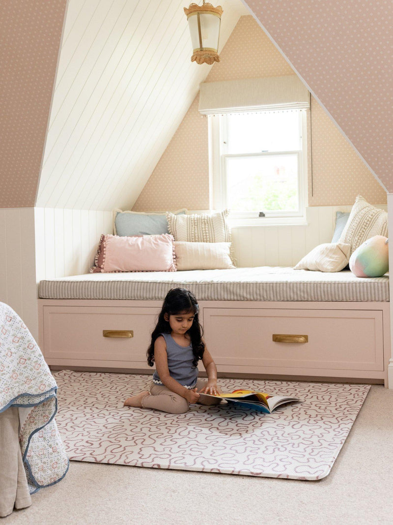 Totter + Tumble reversible playmat multi with memory foam (British brand)