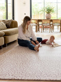 Totter + Tumble Brecon Weaver extra large reversible playmat 250x150cm, imported from the UK