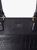 OSPREY LONDON Kellie leather tote bag, imported from the UK