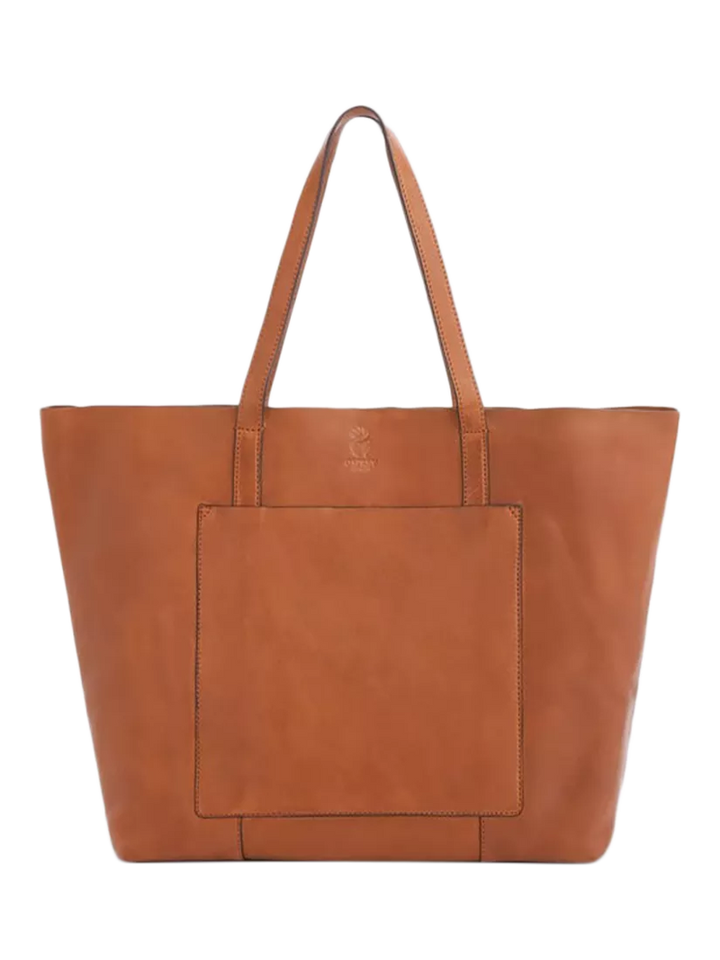 OSPREY LONDON Santa Fe Leather Tote Bag