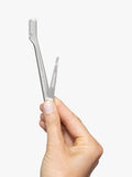 Tweezerman brow grooming set with razor and tweezer, imported from the UK