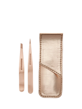 John Lewis Tweezerman Petite Tweeze Set - Rose Gold- Buy online at McGrocer