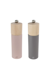 John Lewis Peugeot Boreal Salt and Pepper Mill Set Grey and Rose- Buy online at McGrocer