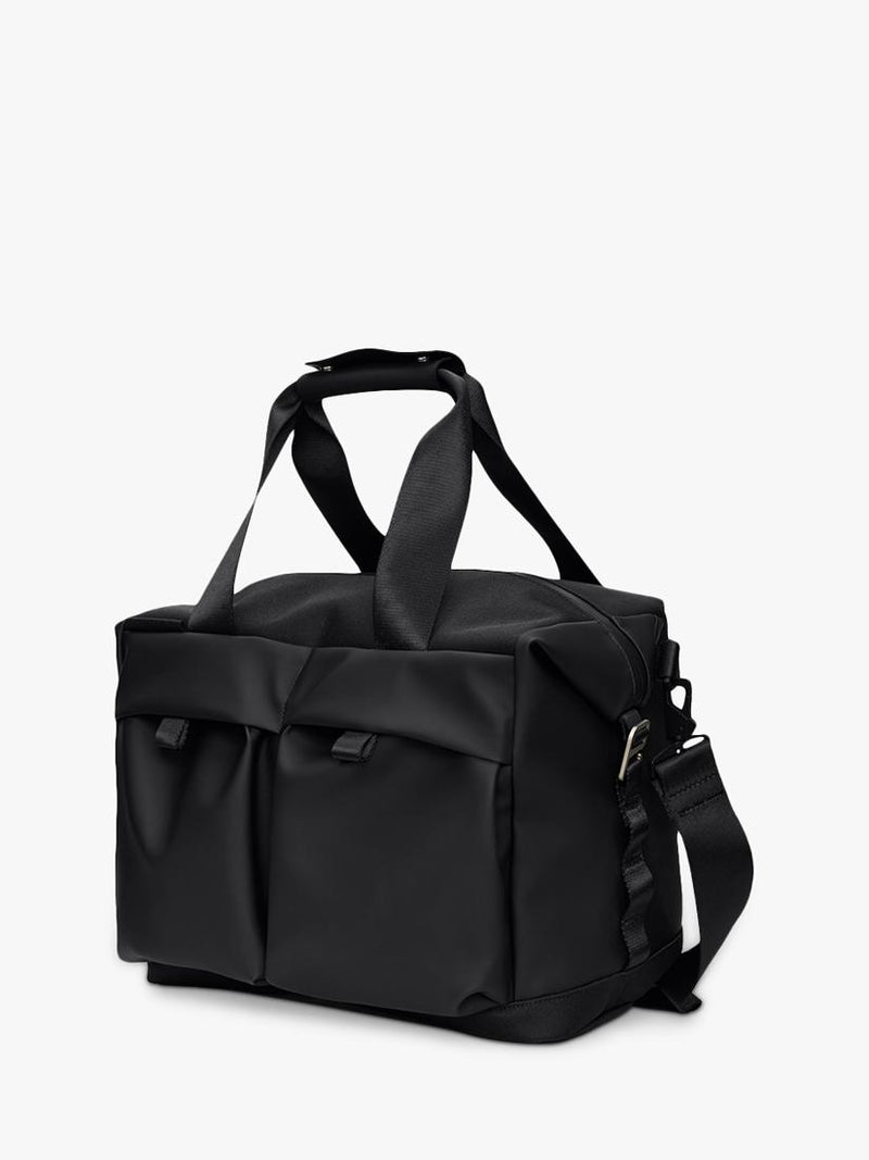 Rains Small Otaru Weekend Bag 23L Black colour, UK version