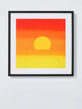 John Lewis John Lewis Andy Warhol Sunset (Orange and Yellow) 1972 Framed Print, 52.5 x 52.5cm- Buy online at McGrocer
