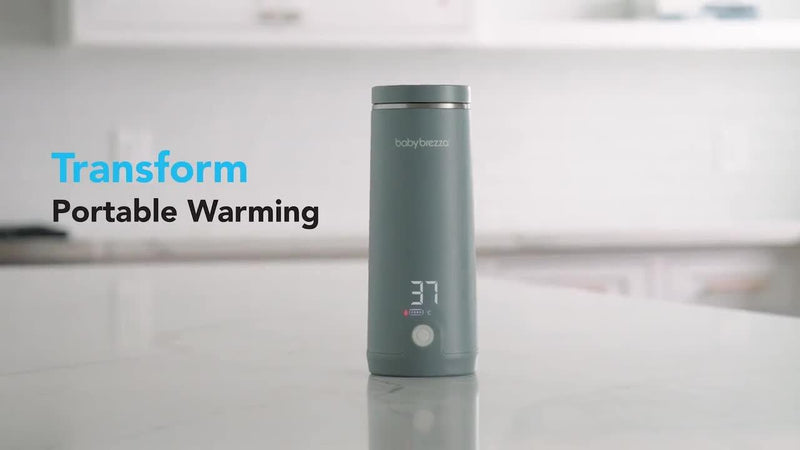Baby Brezza portable bottle warmer black (British brand)