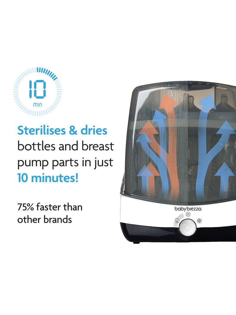 Baby Brezza SuperFast Steriliser & Dryer White (British brand)