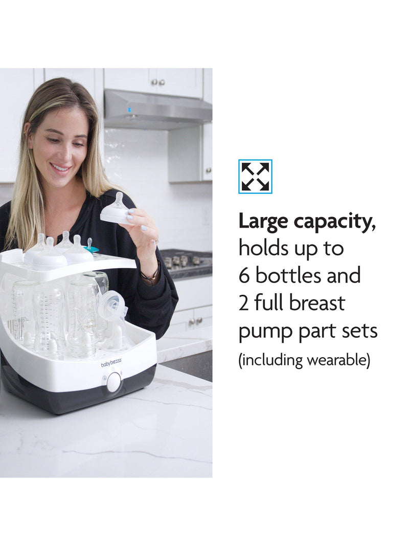 Baby Brezza SuperFast Steriliser & Dryer White (British brand)