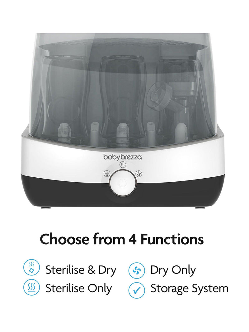 Baby Brezza SuperFast Steriliser & Dryer White (British brand)