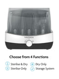 Baby Brezza SuperFast Steriliser & Dryer White (British brand)