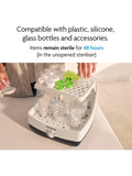 Baby Brezza SuperFast Steriliser & Dryer White (British brand)