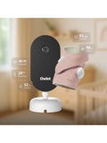 Owlet Dream Duo baby monitor in Rose, imported from the UK