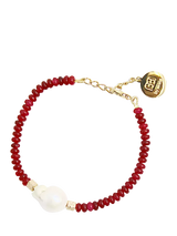 John Lewis By Alona Verity Bracelet Red/Gold- Buy online at McGrocer