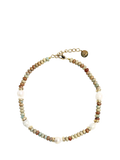 By Alona Lottie necklace aqua jasper beads 43cm (British brand)