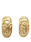 By Alona Noa clip earrings gold plated brass, UK version