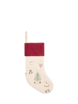 John Lewis Avery Row Embroidered Christmas Stocking- Buy online at McGrocer