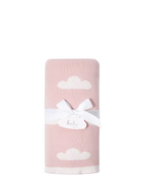 John Lewis Katie Loxton Printed Baby Blanket - Pink- Buy online at McGrocer