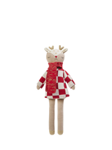 John Lewis Avery Row Knitted Reindeer Doll- Buy online at McGrocer