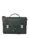 Osprey London Forest Leather briefcase, imported from the UK