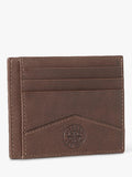OSPREY LONDON compass leather card holder tan - British product