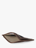 OSPREY LONDON compass leather card holder tan - British product
