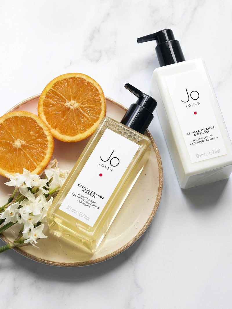 Jo Loves hand wash Seville Orange & Neroli 375ml, UK version