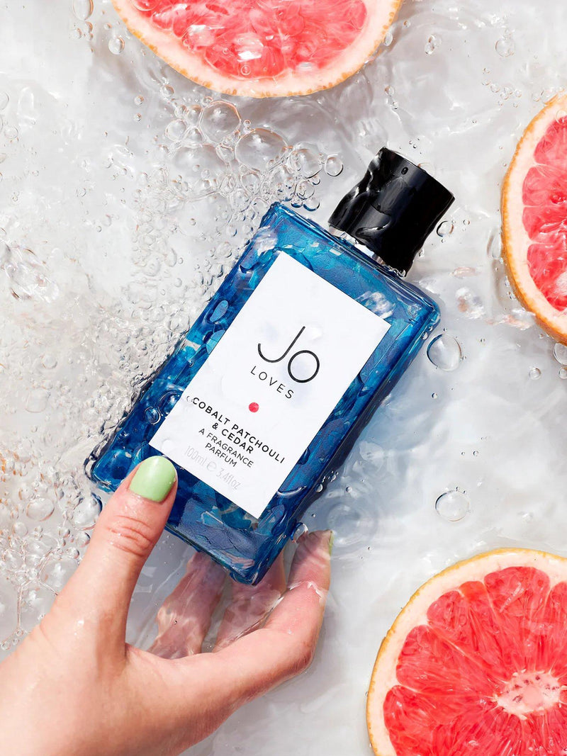 Jo Loves fragrance Cobalt Patchouli & Cedar 100ml - British product