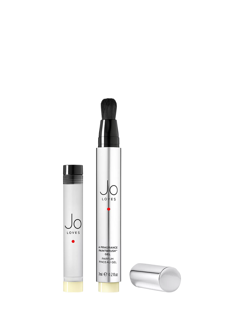 Jo Loves White Rose and Lemon Leaves fragrance paintbrush 7ml, UK version