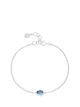 John Lewis Dower & Hall Chain Gem Bracelet Topaz Adjustable 6.5-7.5 Inches- Buy online at McGrocer