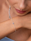 Dower & Hall True Sapphire Bracelet 18cm, imported from the UK