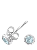 Dower & Hall dewdrop stud earrings 3mm - British product