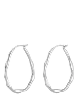 John Lewis Dower & Hall Large Oval Waterfall Earrings- Buy online at McGrocer