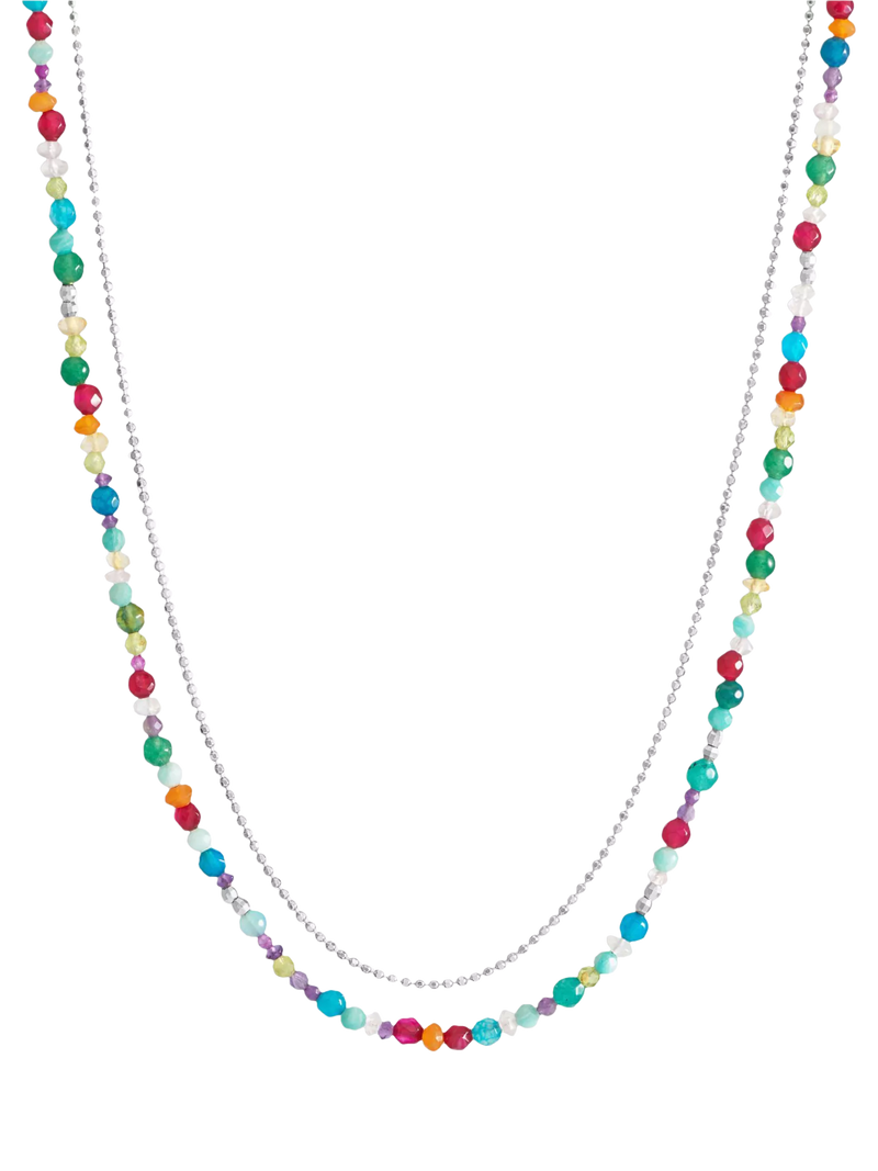 Dower & Hall Orissa beaded necklace 45cm (British brand)