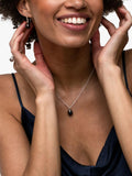 Dower & Hall freshwater pearl pendant necklace peacock silver, imported from the UK
