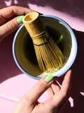 Bird & Blend bamboo matcha whisk, imported from the UK