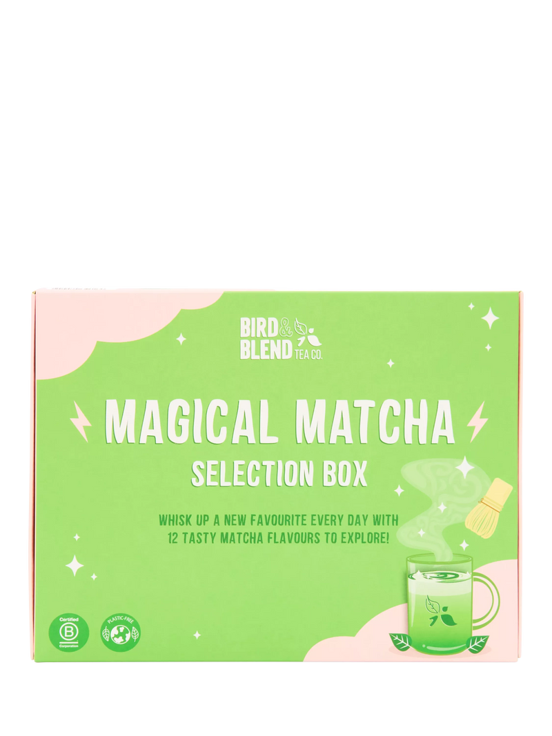Bird & Blend Matcha Selection Box 60g, imported from the UK