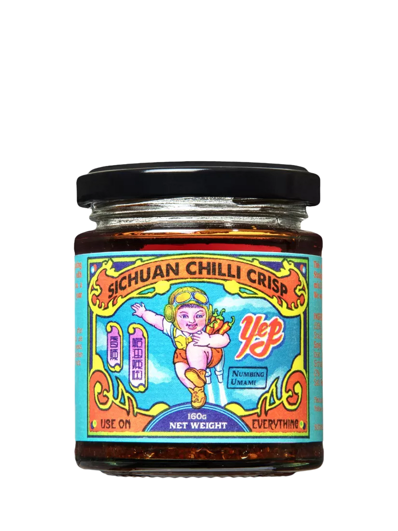 Yep Kitchen Sichuan Chilli Crisp 160g - British product