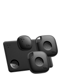 Life360 Bluetooth tracker pack of 4 black, imported from the UK