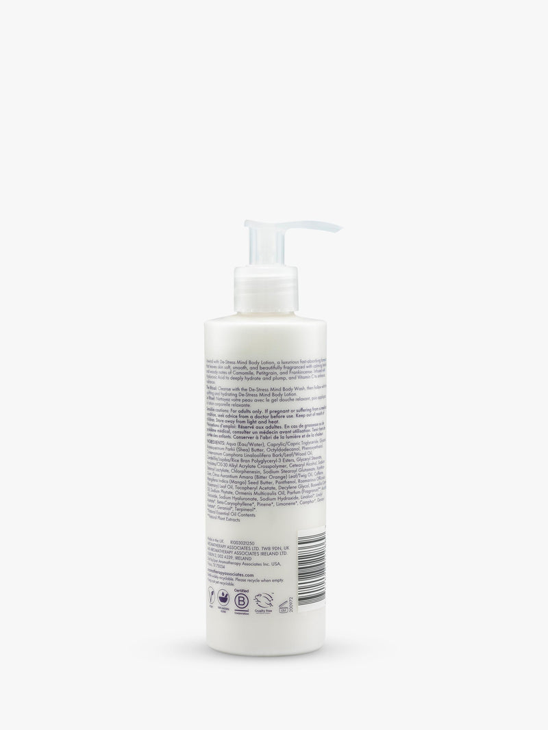 Aromatherapy Associates De-Stress Mind body lotion 250ml - British product