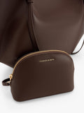 CHARLES & KEITH Calla XL magnetic closure tote bag, UK version