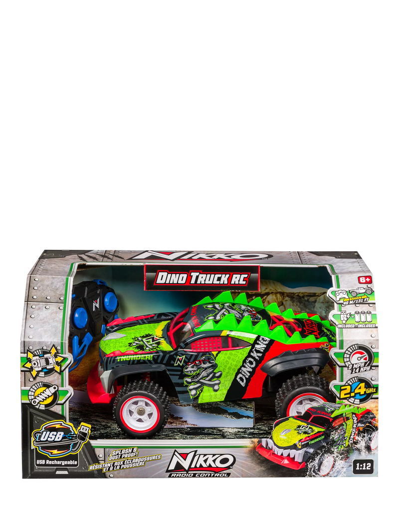 Nikko Dino Truck King remote control car 330mm, UK version