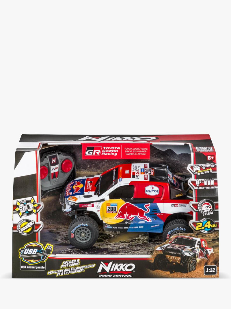 Nikko Pro Truck remote control car Toyota Gazoo Al-Attiyah - British product