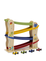 John Lewis Tiny Love Born To Party Race Wooden Car Ramp- Buy online at McGrocer