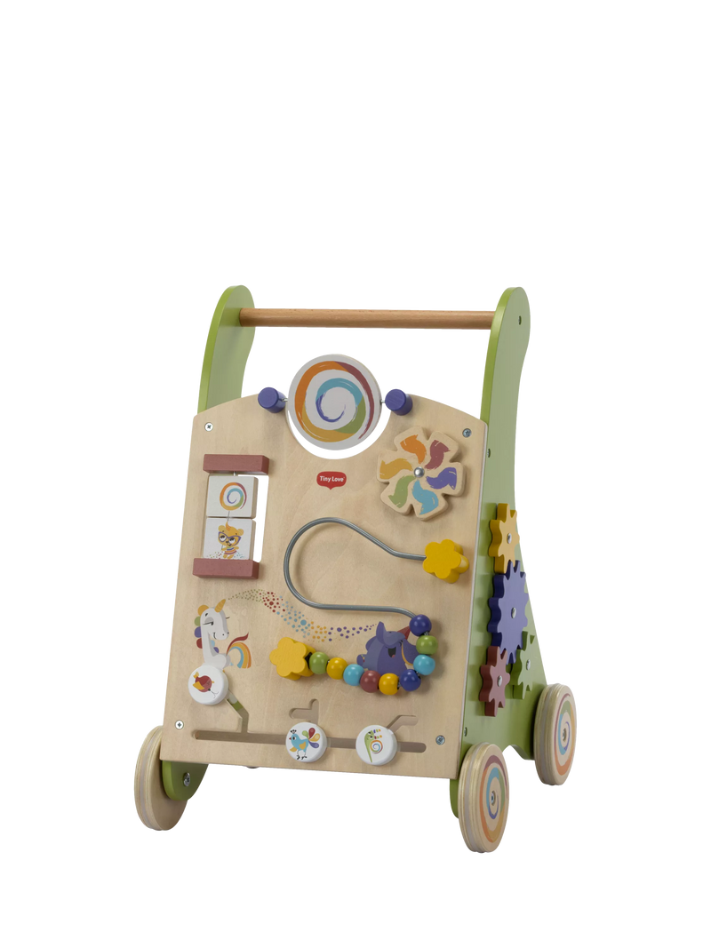 Tiny Love wooden activity walk behind - British product