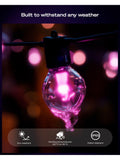 Philips Hue Festavia outdoor globe string lights 21m - British product