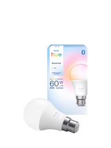 John Lewis Philips Hue Essential White & Colour Ambiance Smart LED Bulb (B22, 8W)- Buy online at McGrocer