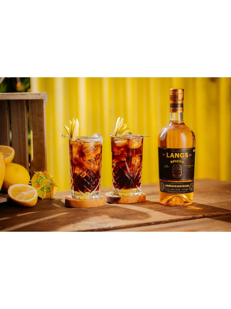 Langs spiced Jamaican rum 70cl, UK version