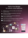 Philips Hue White Ambiance 1100 E27 smart bulb pack (British brand)
