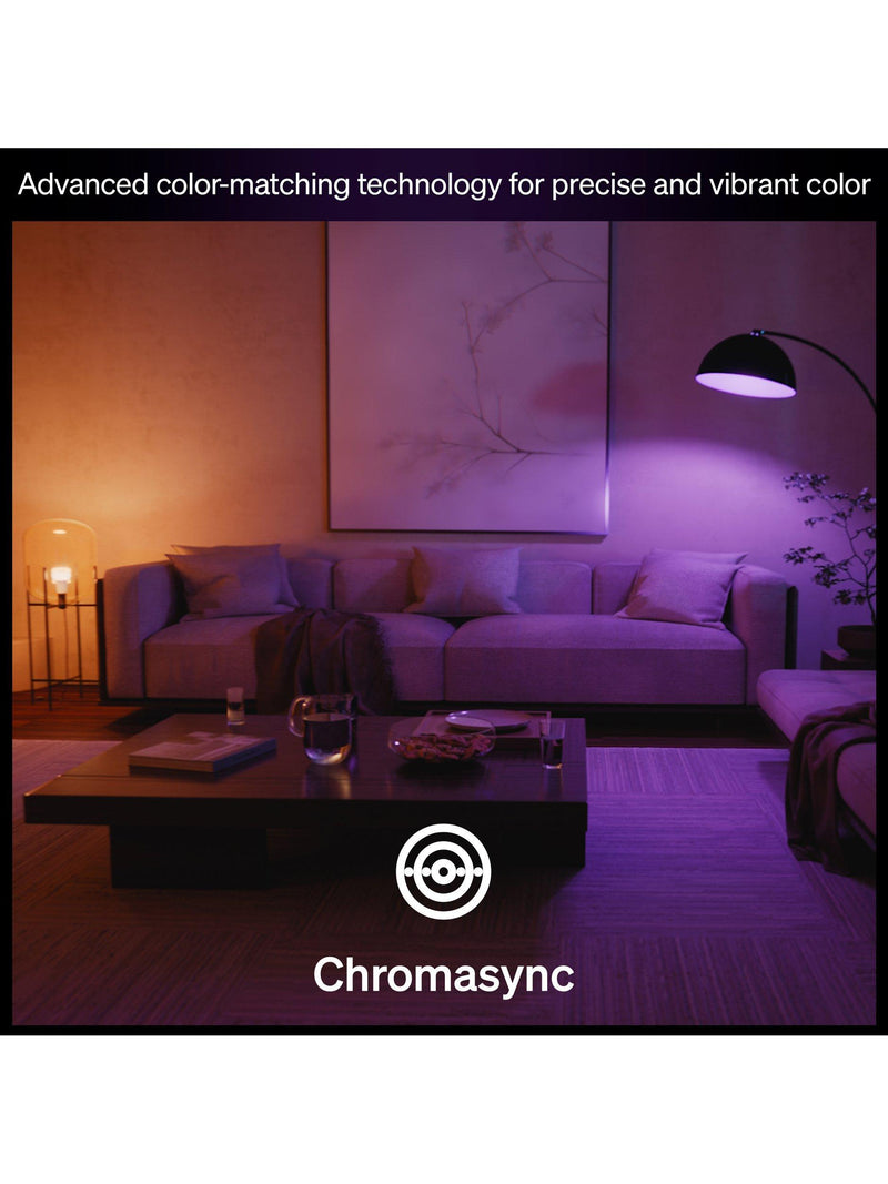 Philips Hue White and Colour Ambiance 1100 smart bulb E27, UK version