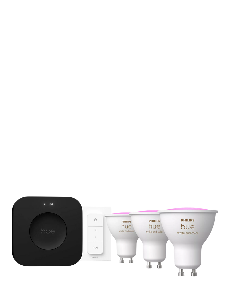 Philips Hue smart GU10 starter kit, imported from the UK